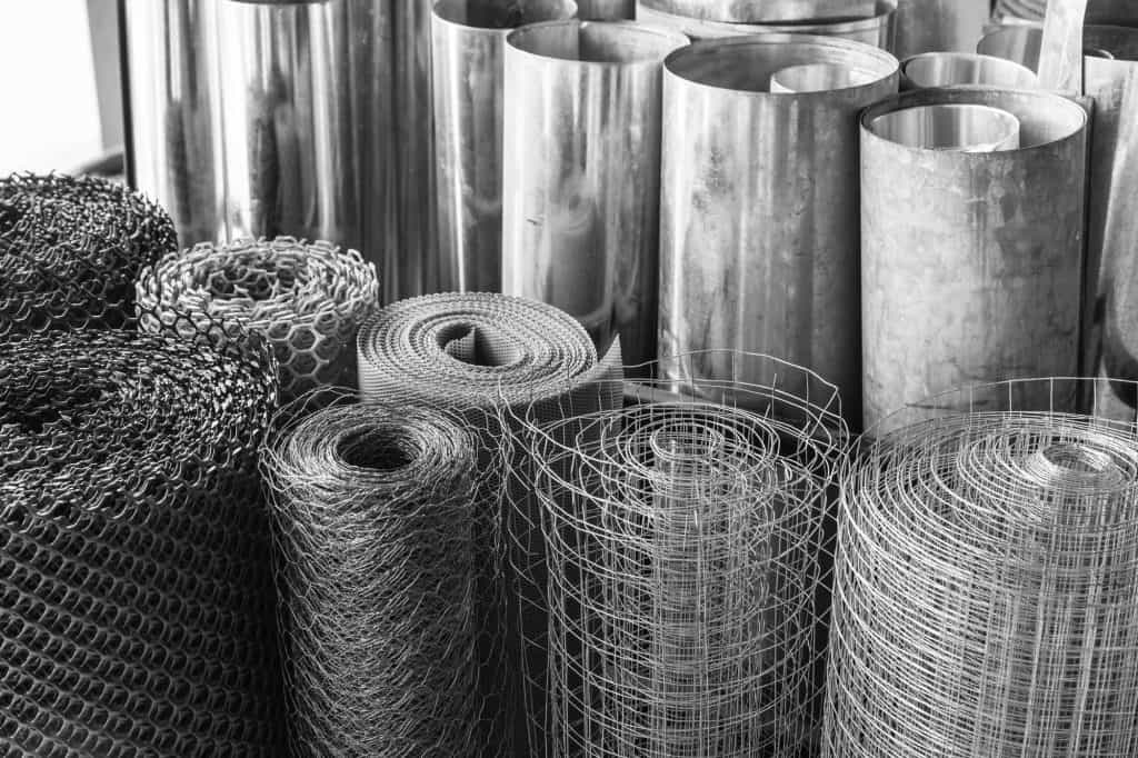 Rolls of galvanized metal sheets steel chicken wire mesh and general wire mesh