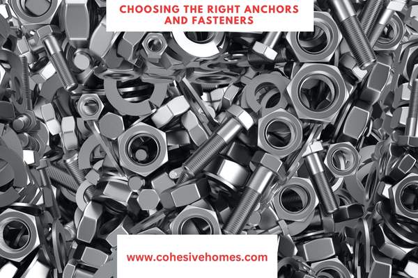 Choosing the Right Anchors and Fasteners