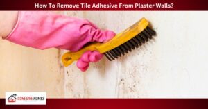 How To Remove Tile Adhesive From Plaster Walls