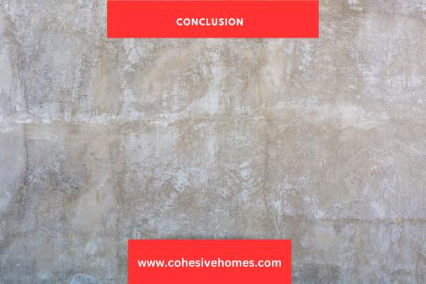 Conclusion for sanding wall