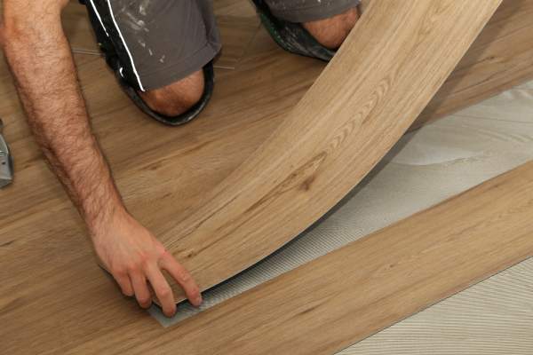 How to Install Self Adhesive Vinyl Planks Over Tiles